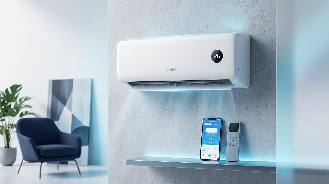 CHiQ AI Air Conditioner CSDC Series with T3 Compressor 55C heat durability