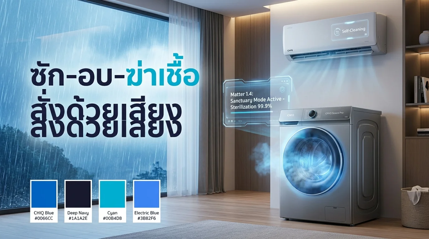 [Health & Hygiene 2026] สยบเชื้อโรคหน้าฝน... ปกป้องคนในบ้านด้วย AI!